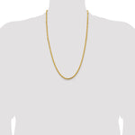 14k 3.25mm Byzantine Chain