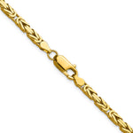 14k 3.25mm Byzantine Chain
