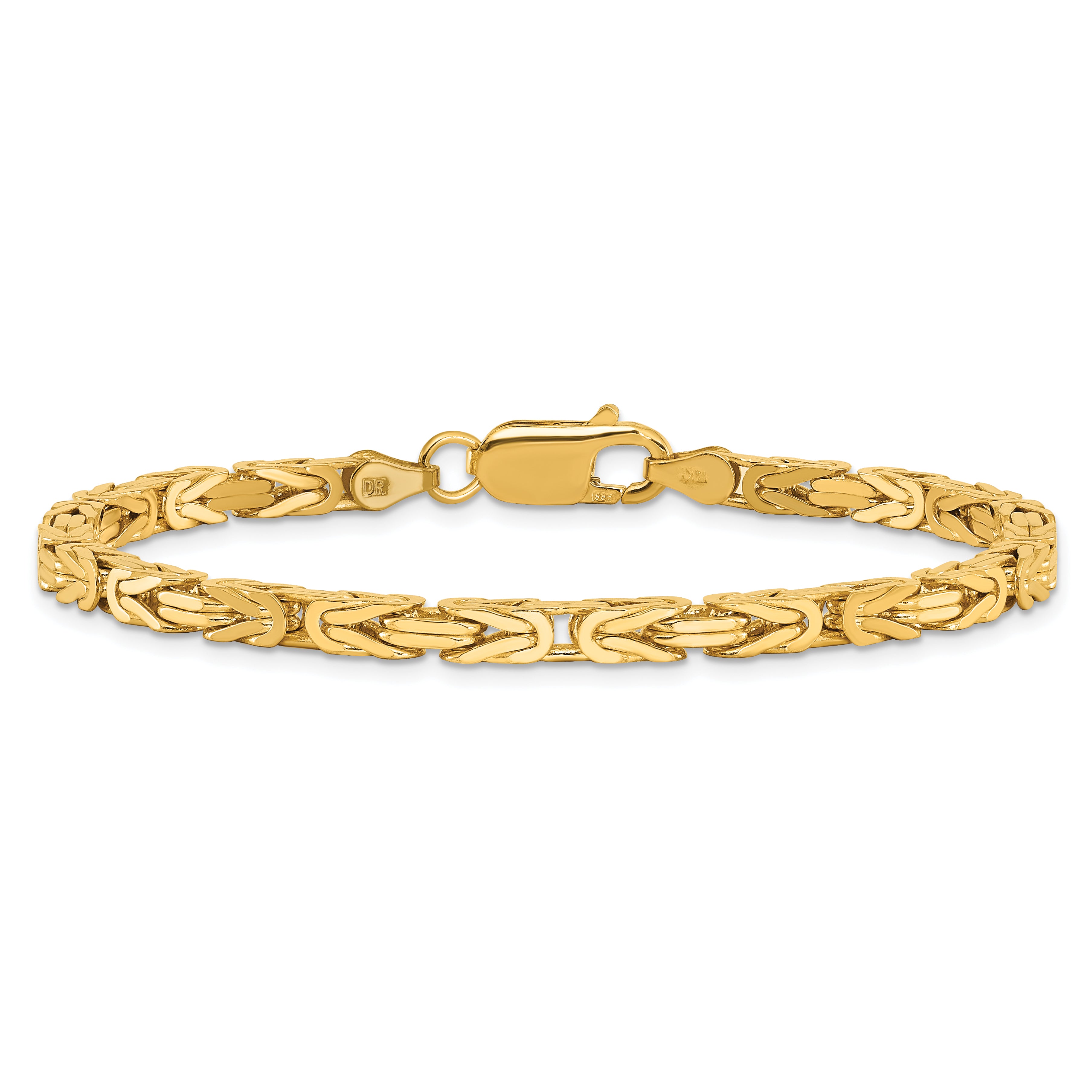 14k 3.25mm Byzantine Chain