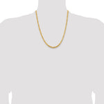 14k 4mm Byzantine Chain