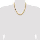 14k 5.25mm Byzantine Chain
