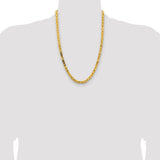 14k 5.25mm Byzantine Chain