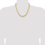 14k 6.5mm Byzantine Chain