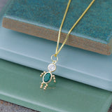 14k .7mm Box with Lobster Clasp Chain