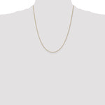 14k .7mm Box with Lobster Clasp Chain