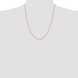 14k .7mm Box with Lobster Clasp Chain