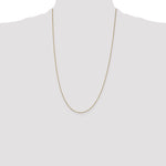 14k .7mm Box with Lobster Clasp Chain