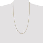 14k .7mm Box with Lobster Clasp Chain