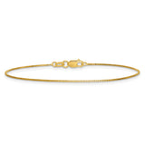 14k .7mm Box with Lobster Clasp Chain