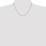 14k .9mm Box with Lobster Clasp Chain