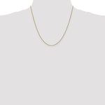 14k .9mm Box with Lobster Clasp Chain