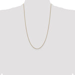 14k .9mm Box with Lobster Clasp Chain