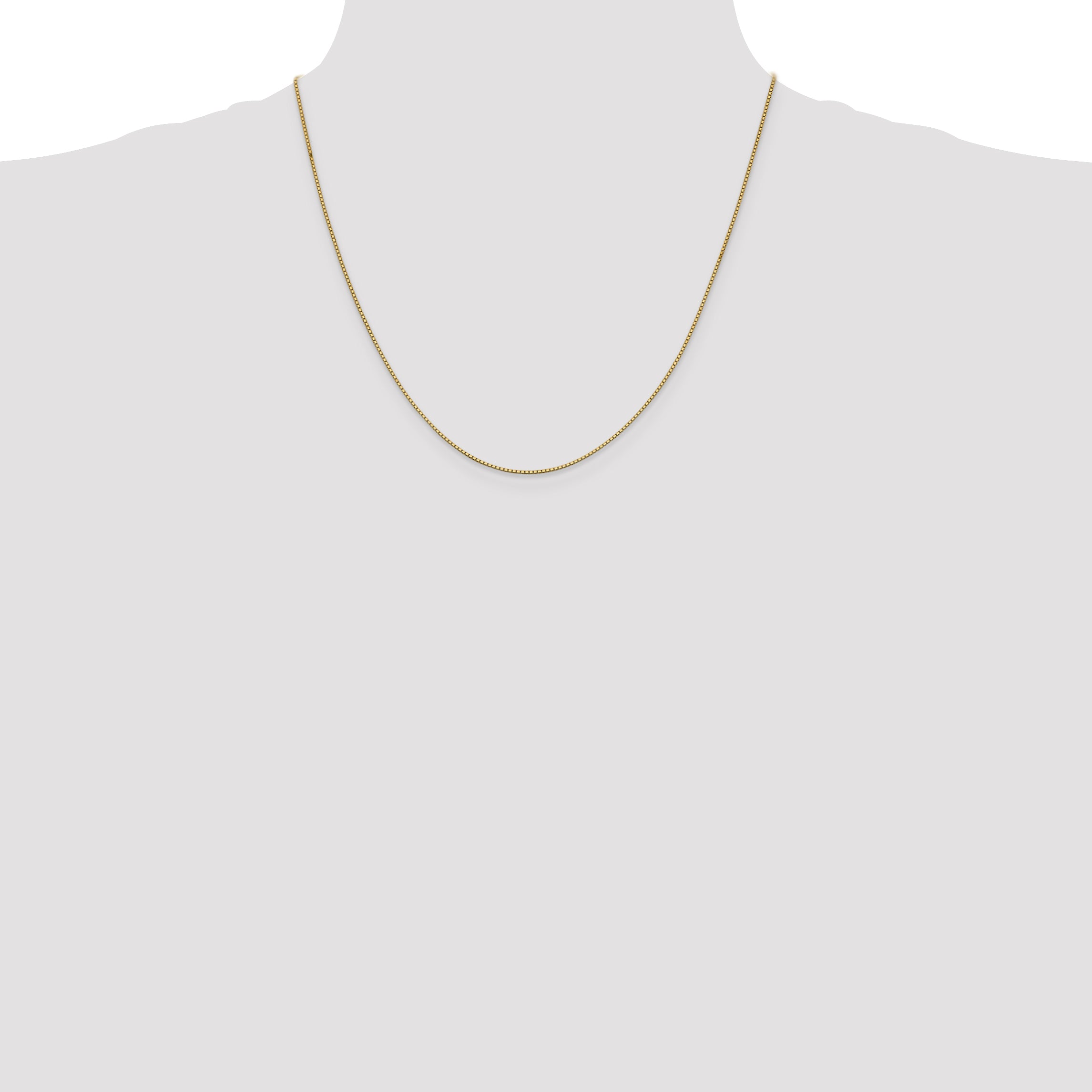 14k .95mm Box Chain