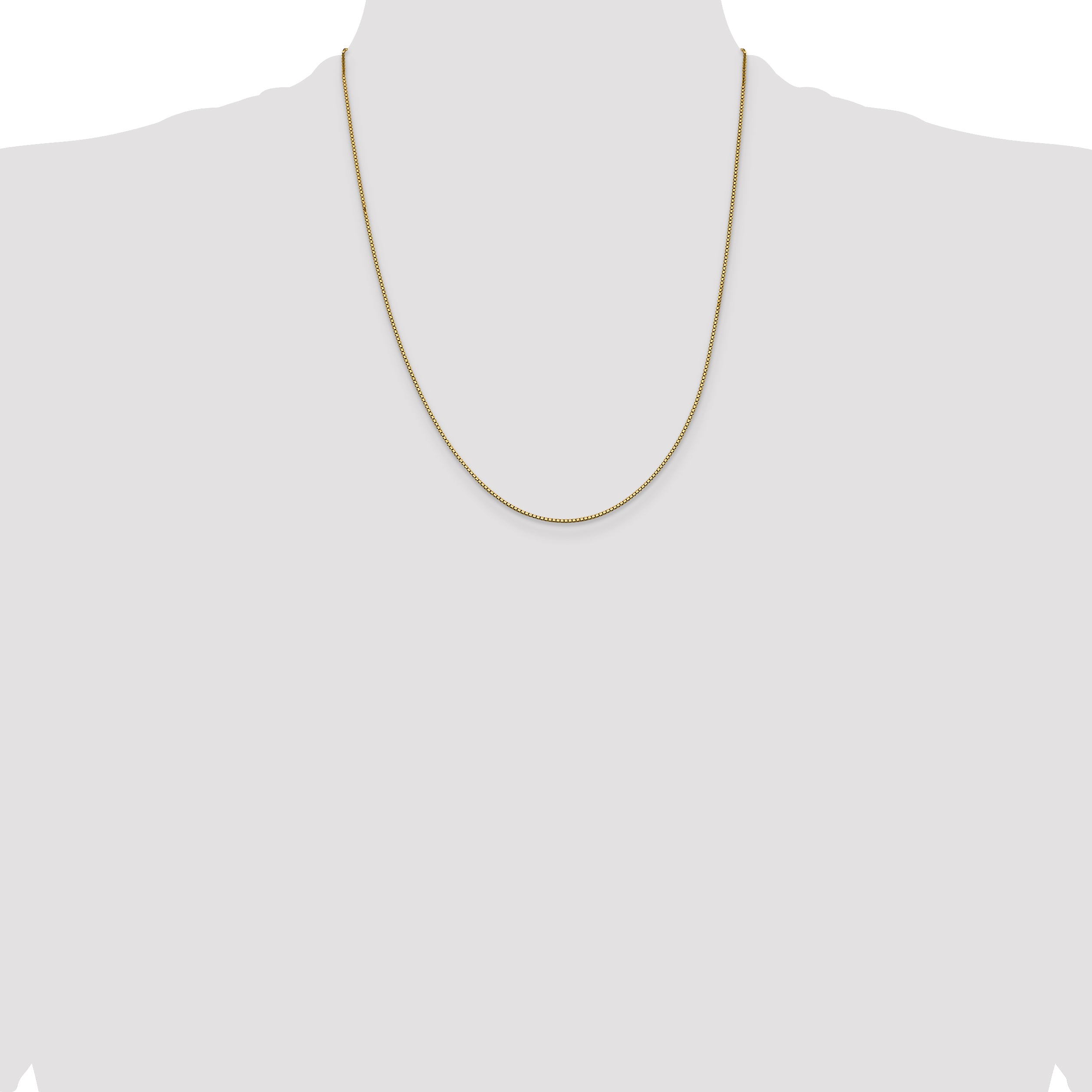 14k .95mm Box Chain