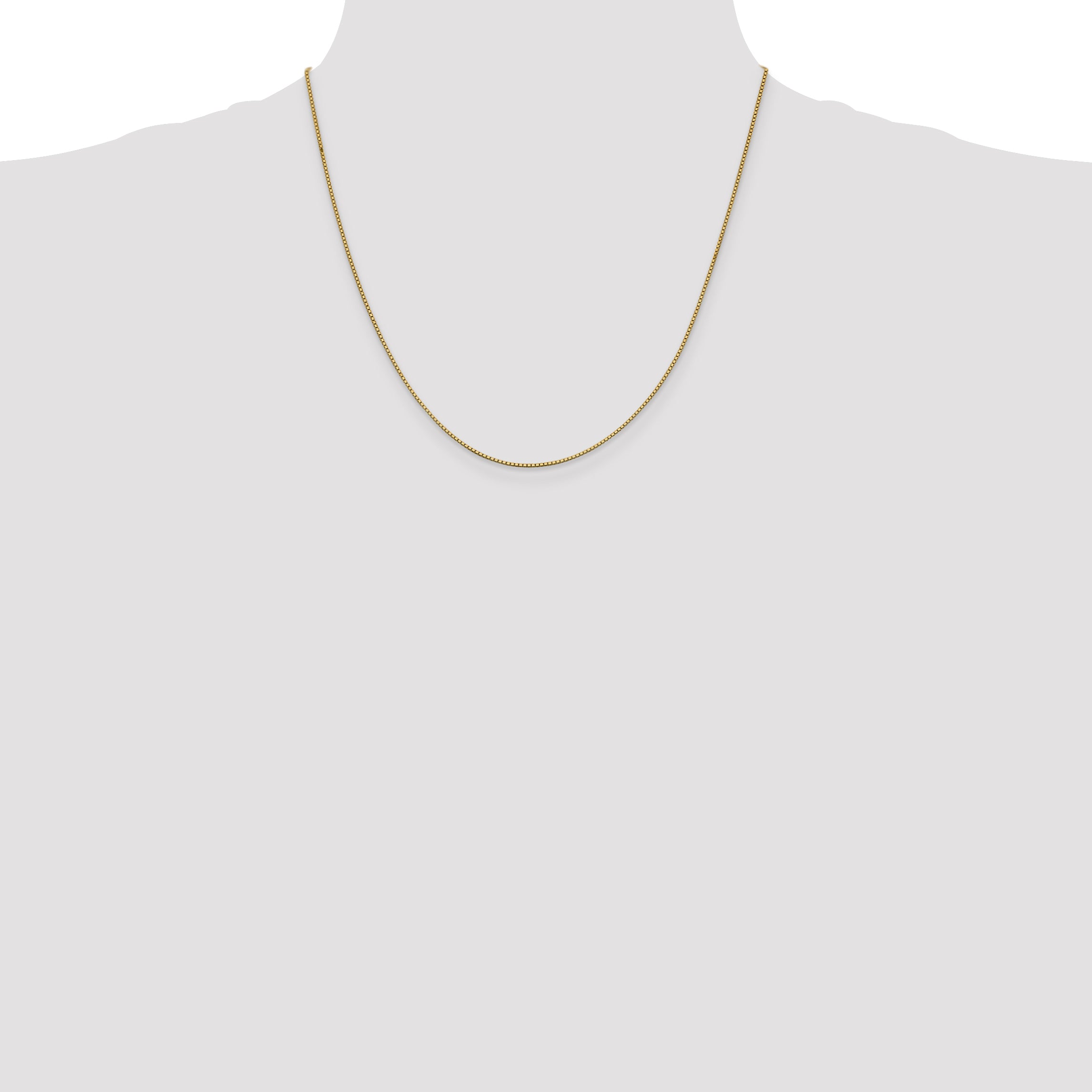 14k .95mm Box Chain