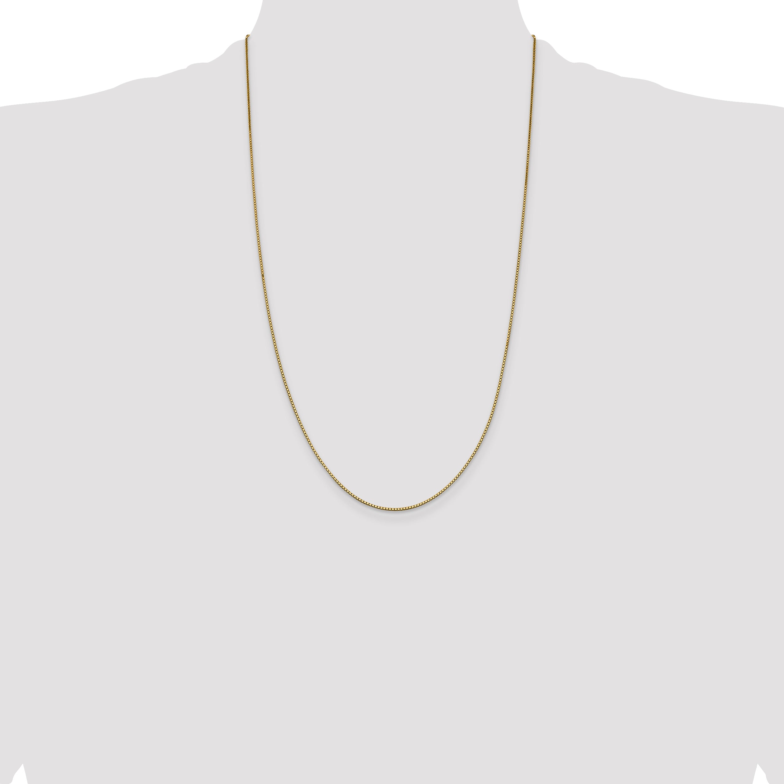 14k .95mm Box Chain