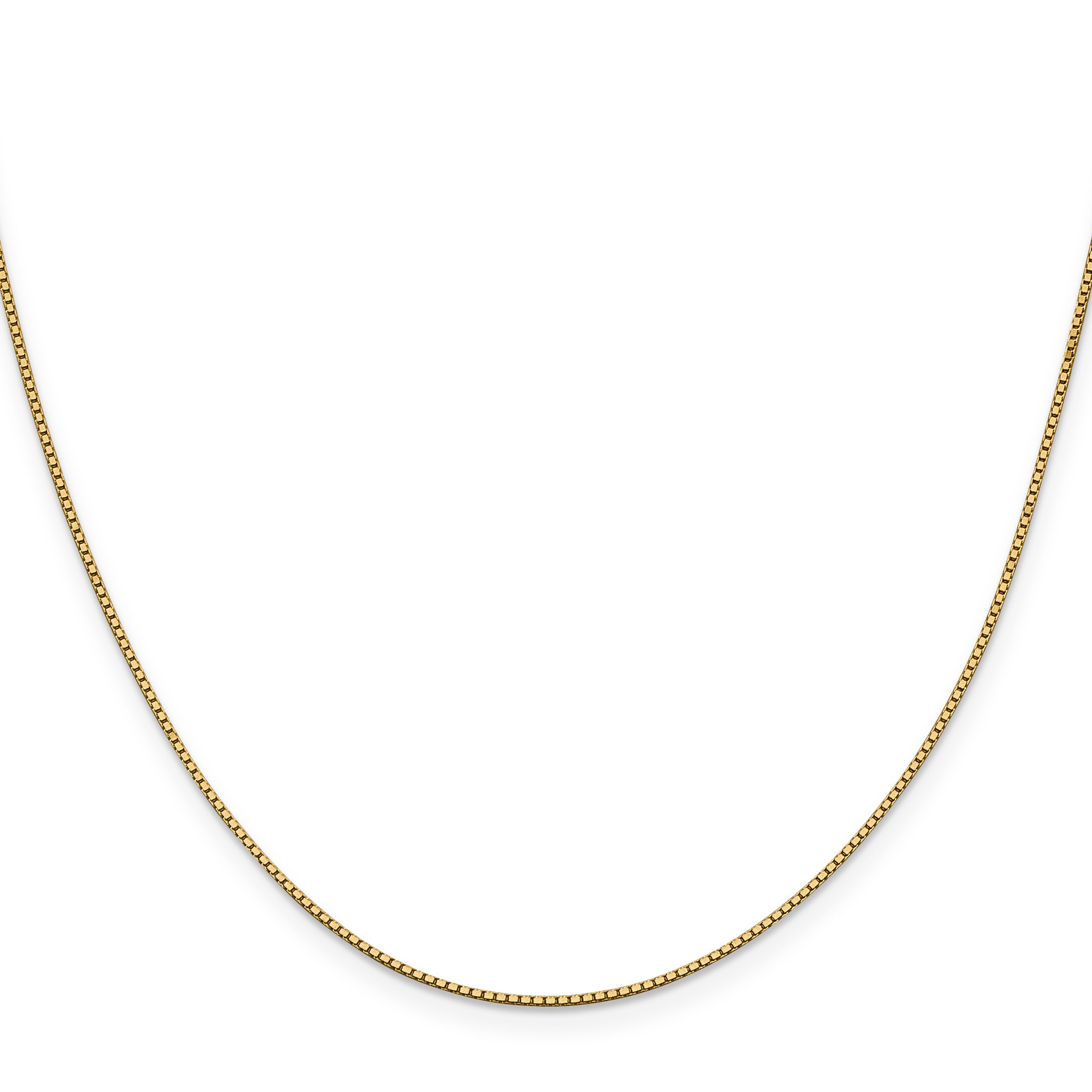 14k .95mm Box Chain