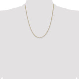 14k 1mm Box Chain