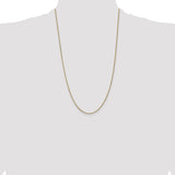 14k 1mm Box Chain
