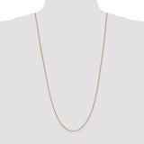 14k 1mm Box Chain