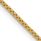 14k 1.05mm Box Chain