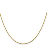 14k 1.05mm Box Chain