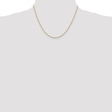 14k 1.05mm Box Chain