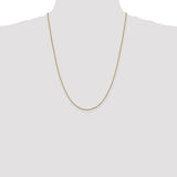 14k 1.05mm Box Chain