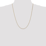 14k 1.1mm Box Chain