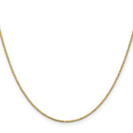 14k 1.1mm Box Chain