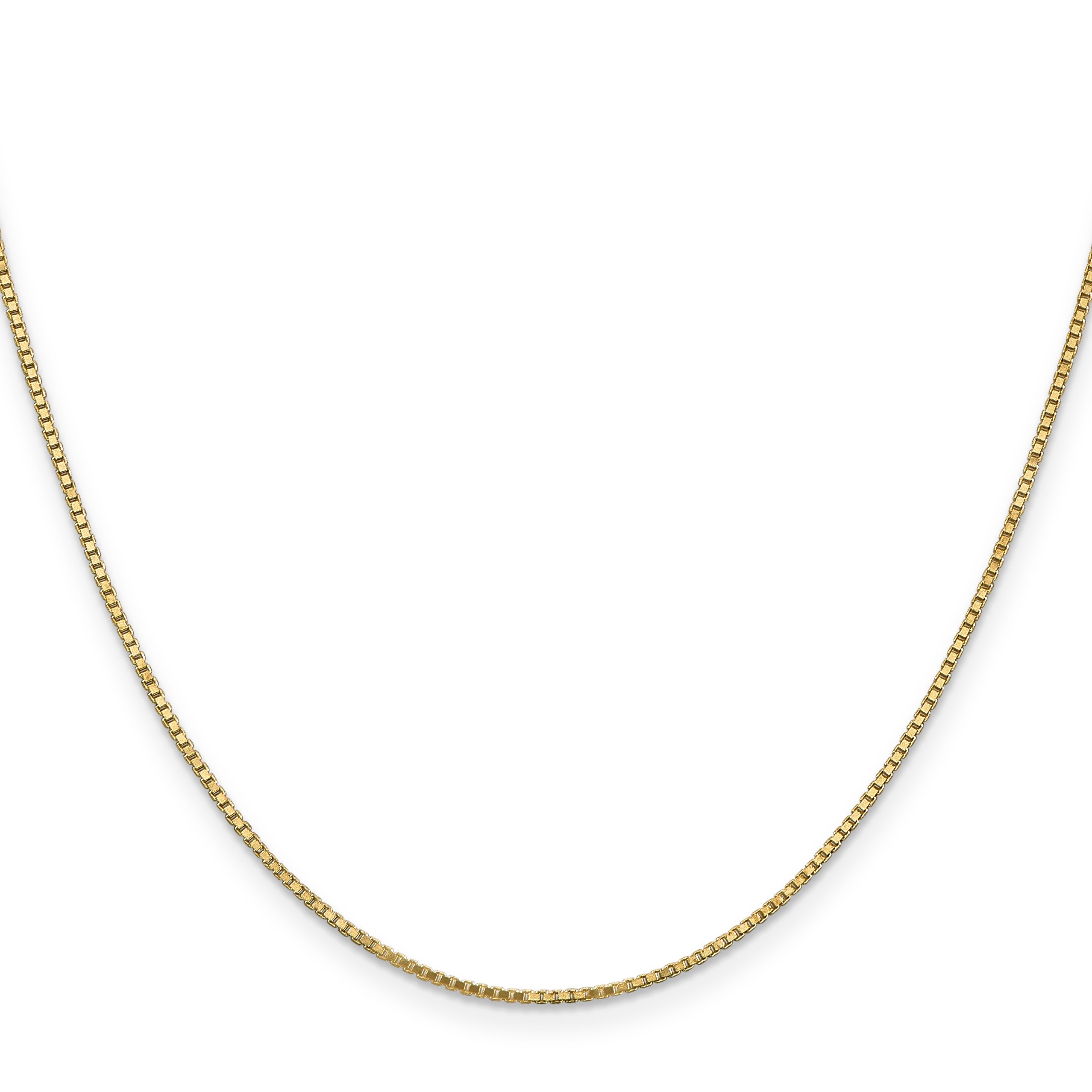 14k 1.1mm Box Chain