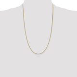 14k 1.1mm Box Chain