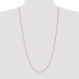 14k 1.1mm Box Chain