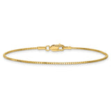 14k 1.1mm Box Chain