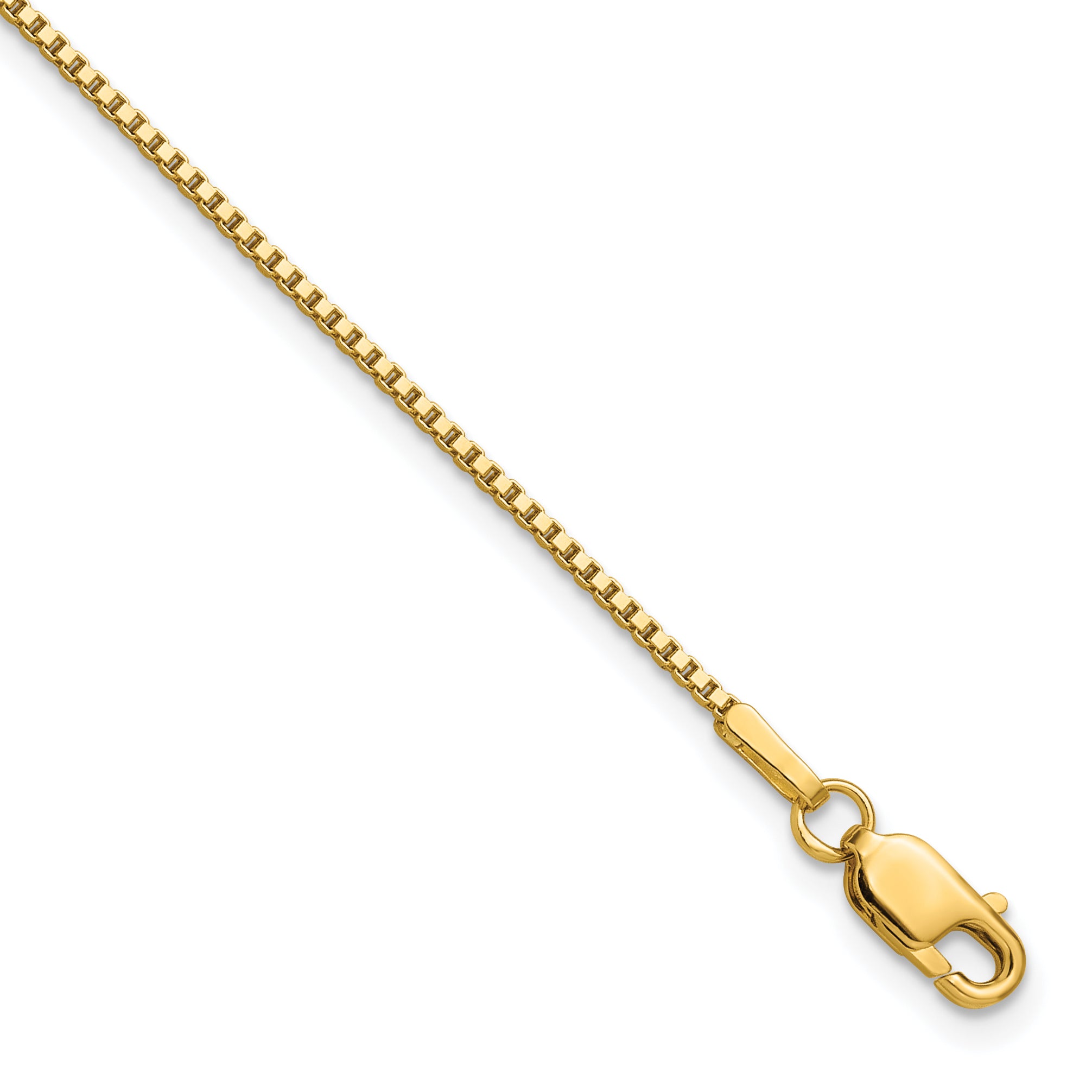14k 1.1mm Box Chain
