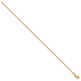 14k 1.1mm Box Chain