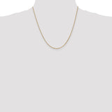 14k 1.3mm Box Chain