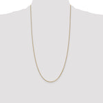 14k 1.3mm Box Chain