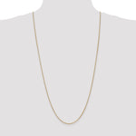 14k 1.3mm Box Chain