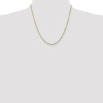 14k 1.5mm Box Chain