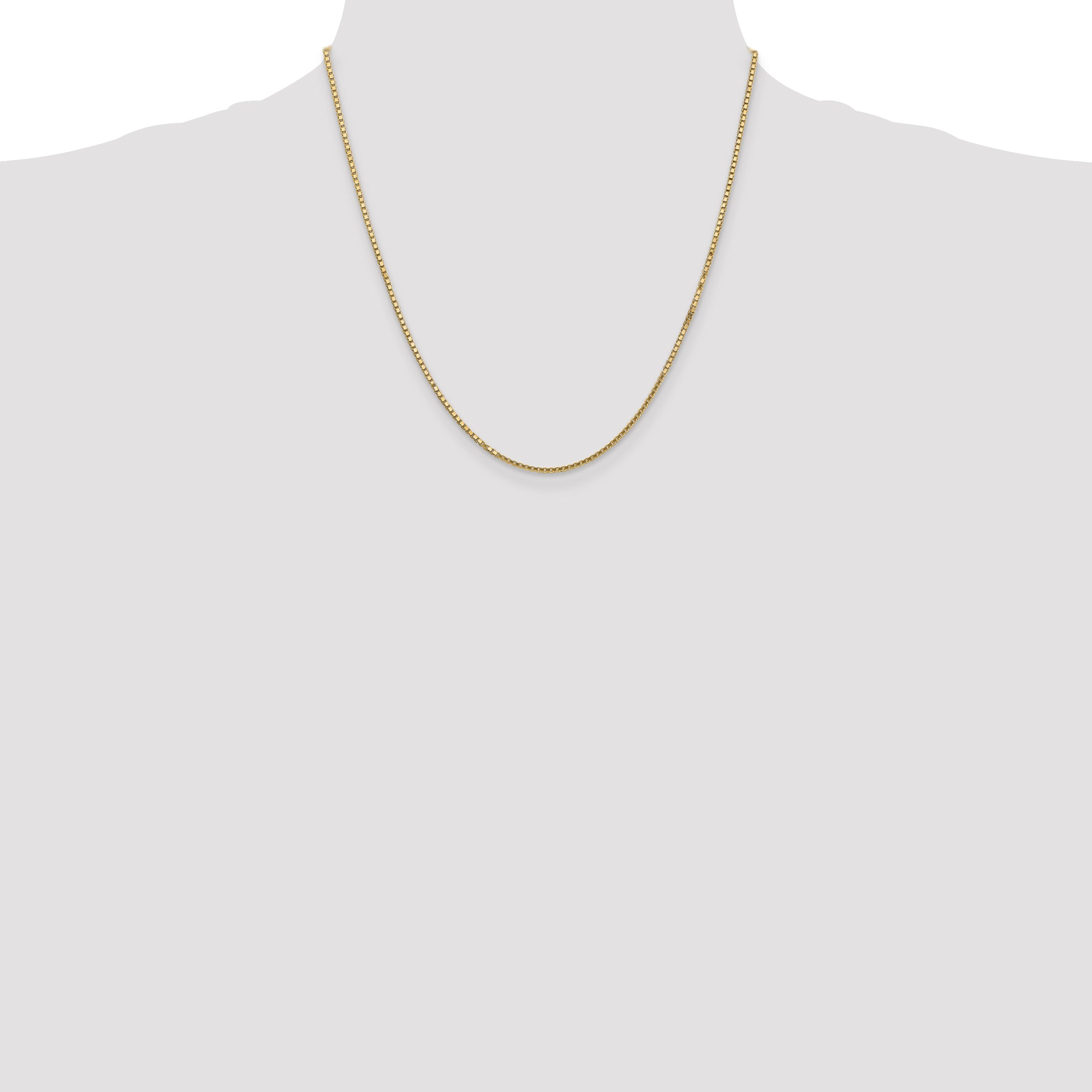 14k 1.5mm Box Chain