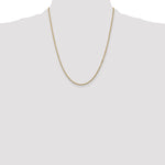 14k 1.5mm Box Chain