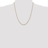 14k 1.5mm Box Chain