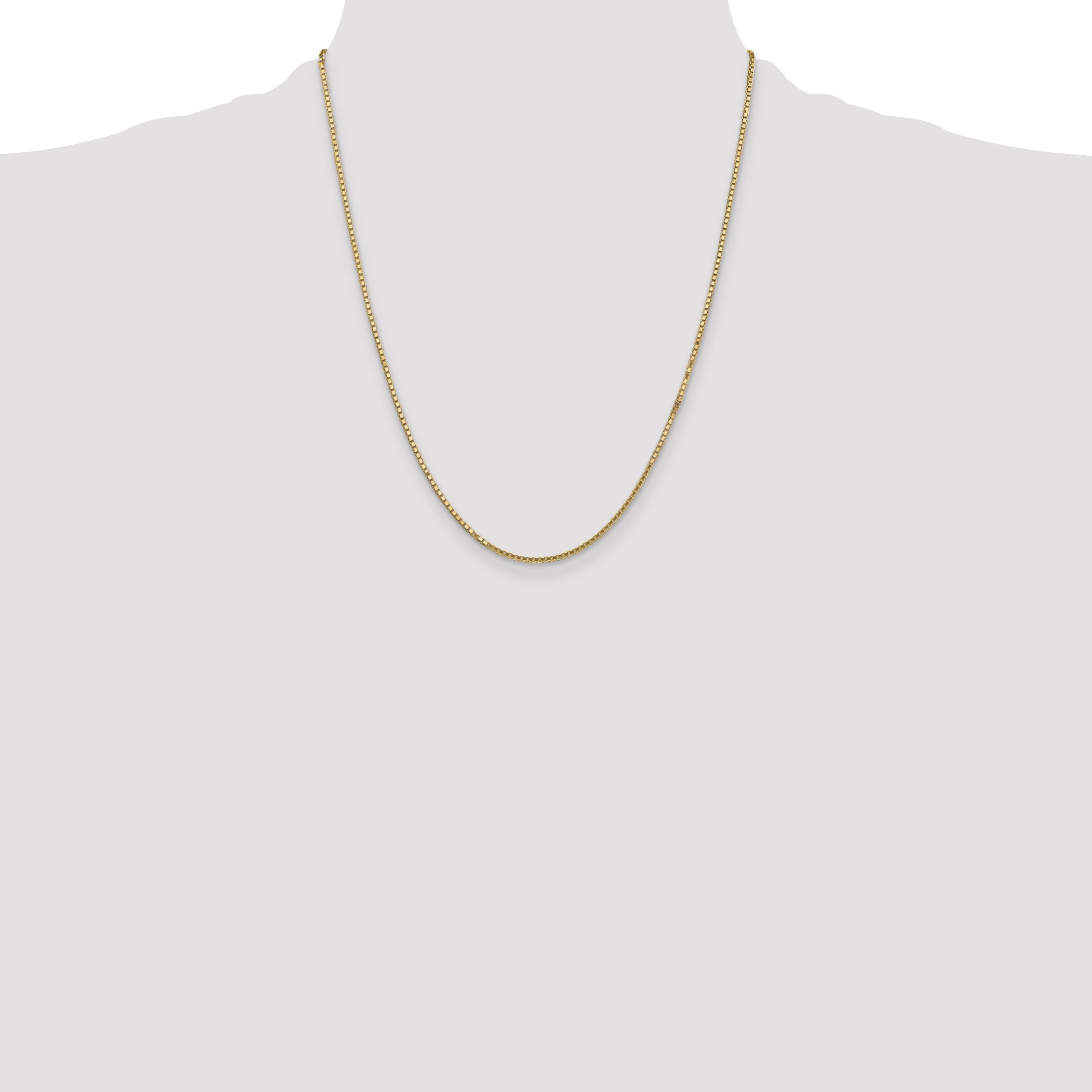 14k 1.5mm Box Chain