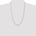 14k 1.5mm Box Chain
