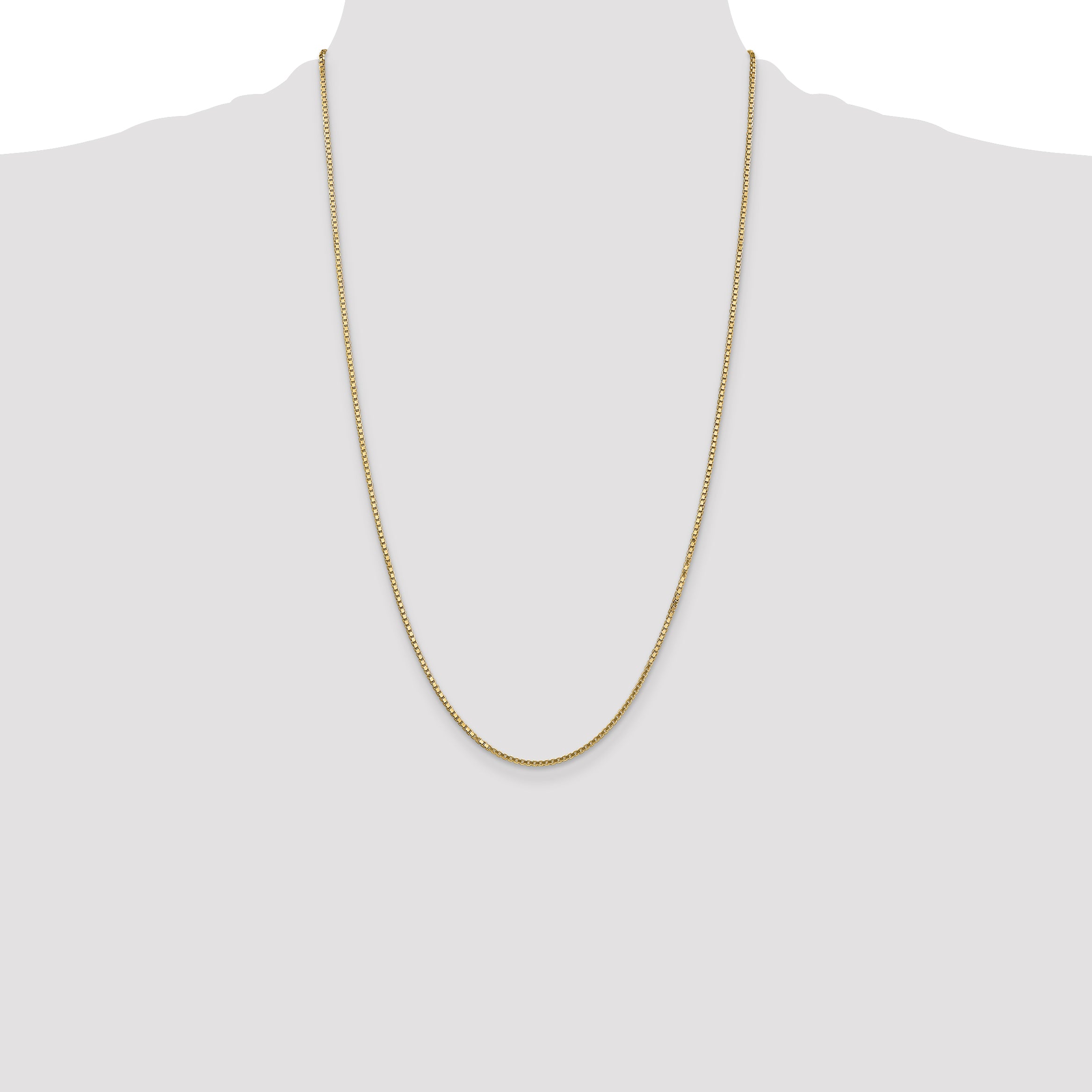 14k 1.5mm Box Chain