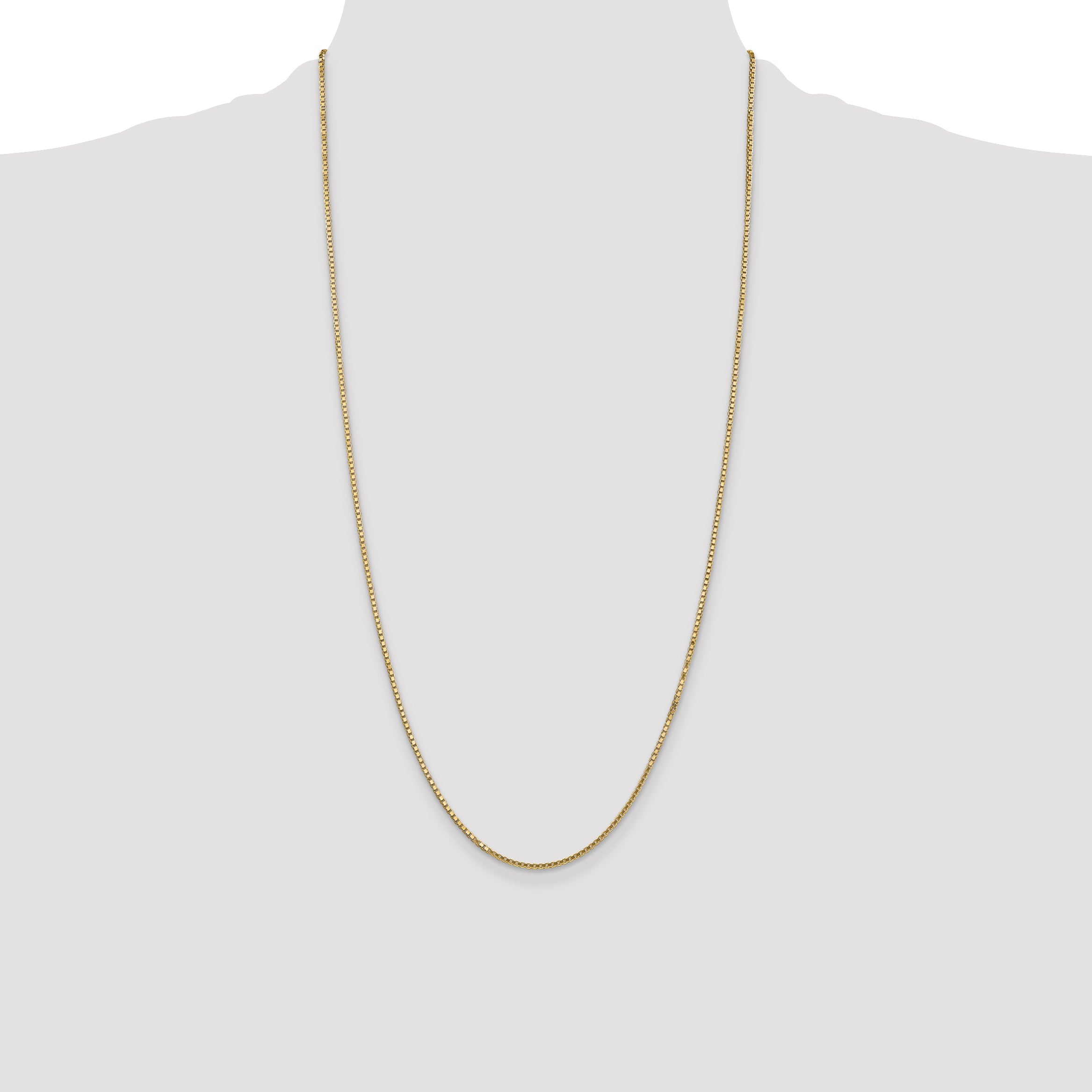 14k 1.5mm Box Chain