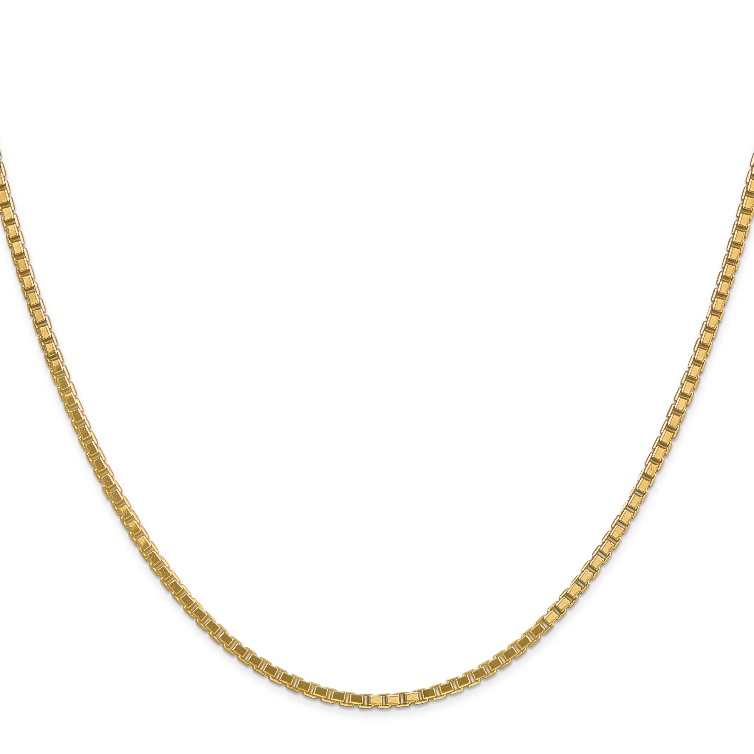 14k 1.9mm Box Chain