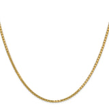 14k 1.9mm Box Chain