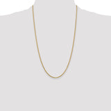 14k 1.9mm Box Chain
